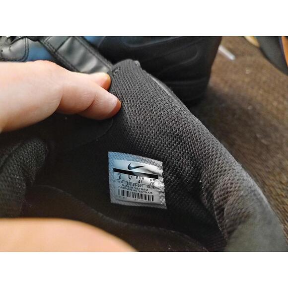 Nike Air Force 1 High Top Sneakers - Classic Black - Picture 5 of 8